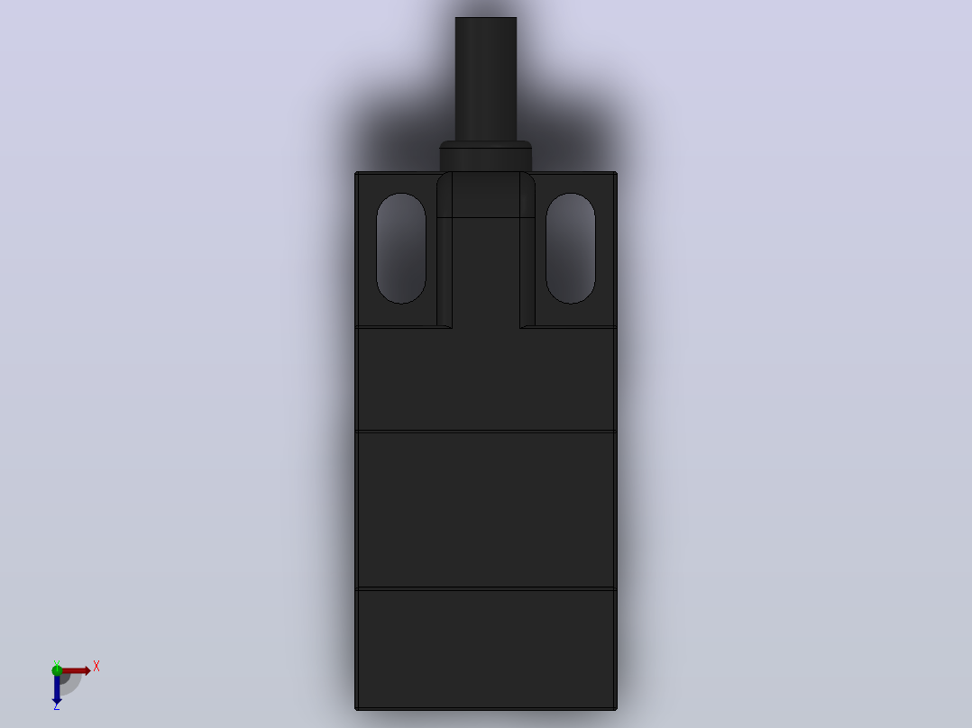 TL-Q5M-F-Z[TL-Q5M-F-Z]欧姆龙接近开关，微动开关，光电传感器俯视图