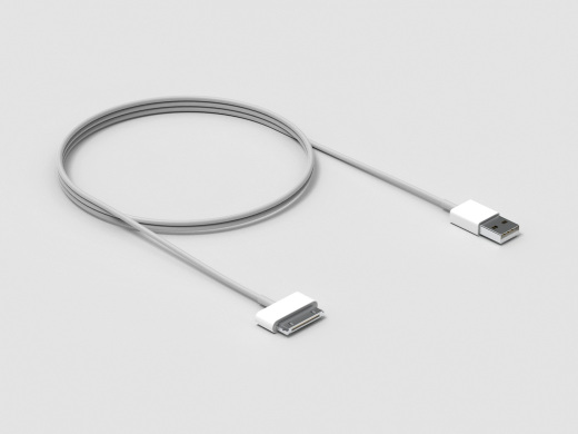 苹果30针连接器到USB电缆1缩略图
