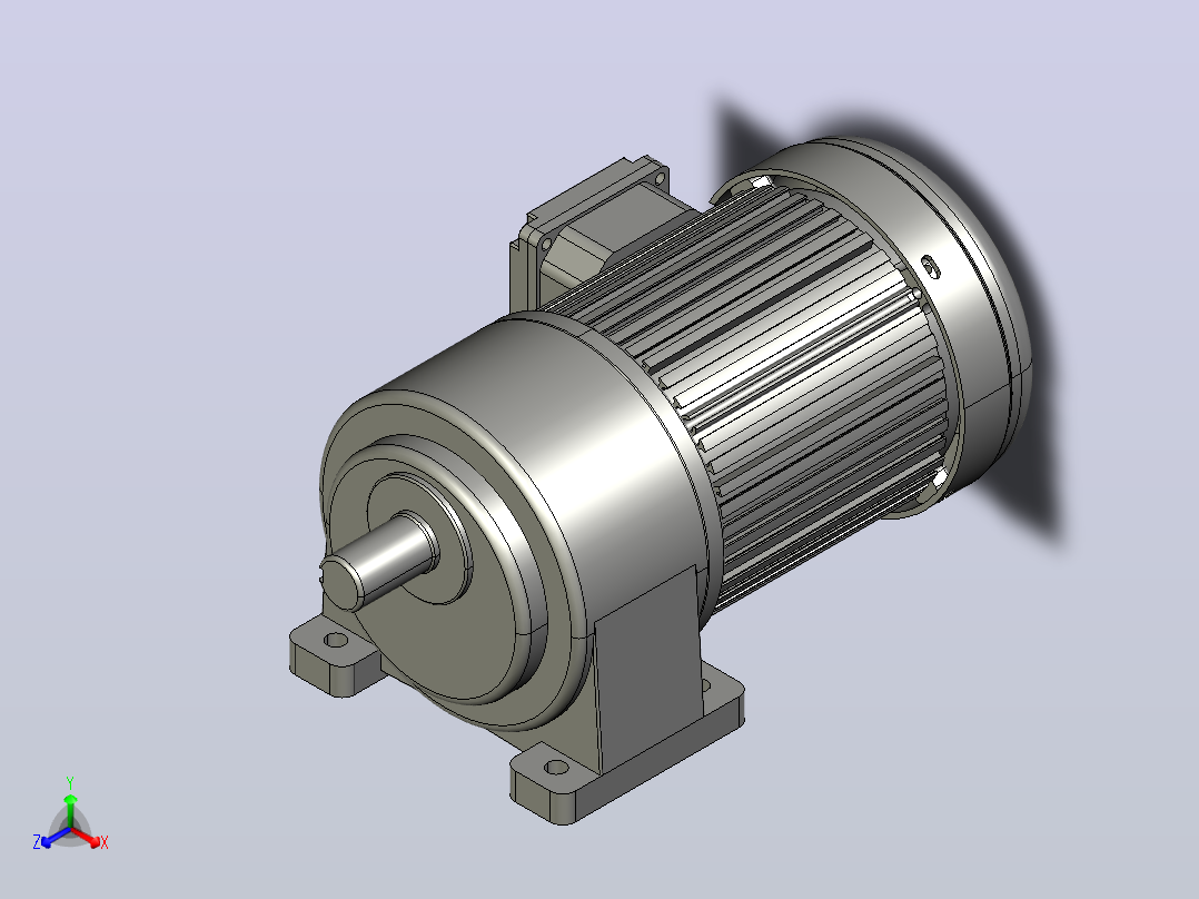 交流减速机ZHN750-S(Z)-3K-25K(30K-120K)(28轴）主视图
