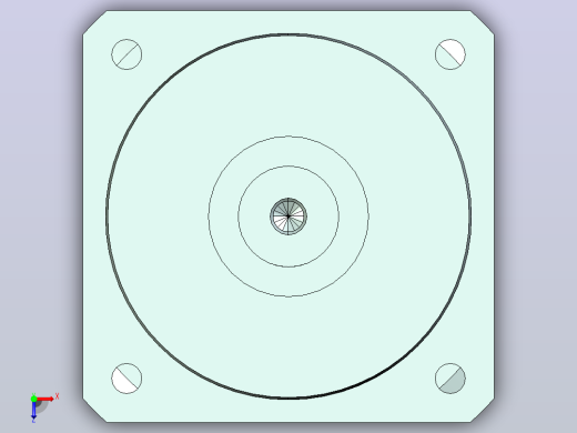 JTX90-L2 19-70-90-M5精密型JTX90直齿轮行星减速机俯视缩略图