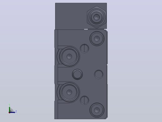 气缸HLQ12X10SB左视缩略图