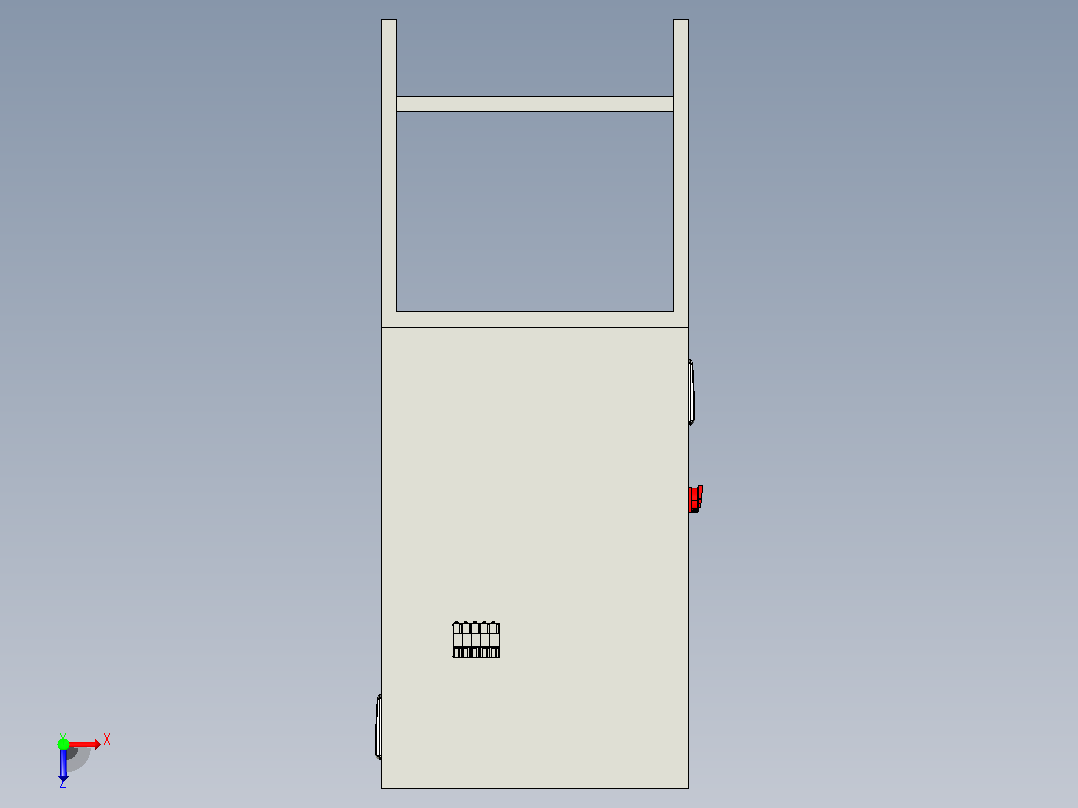 MCC 面板 800x1200x35.00俯视图