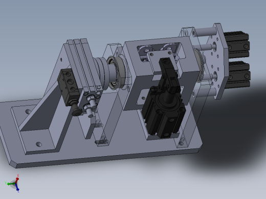批量产品加工孔夹具
