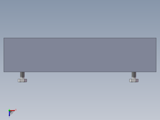 塑料飞机机身底部静强度分析及模具设计(sw12+说明书)俯视缩略图