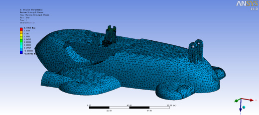 塑料飞机机身底部静强度分析及模具设计(sw12+说明书)缩略图