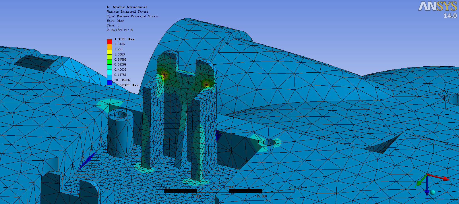 塑料飞机机身底部静强度分析及模具设计(sw12+说明书)