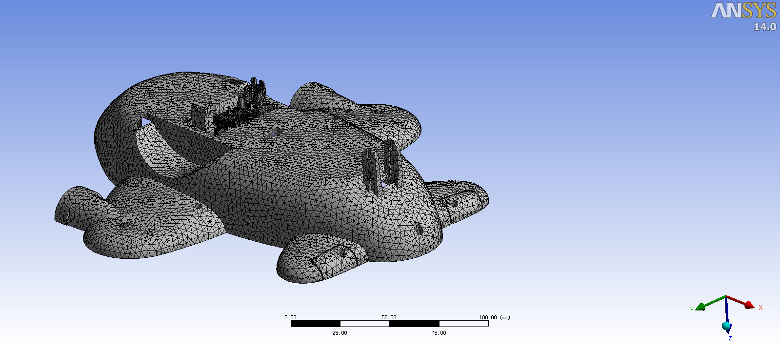 塑料飞机机身底部静强度分析及模具设计(sw12+说明书)