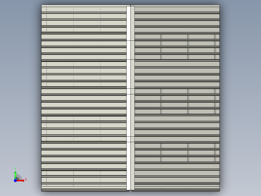 木屋别墅前视图