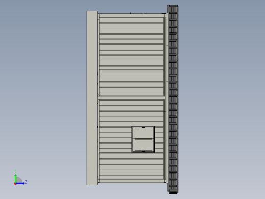 木屋别墅左视缩略图