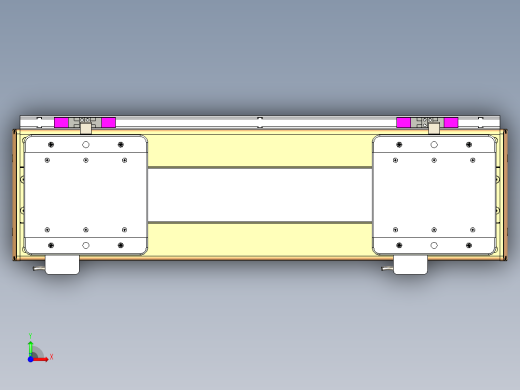 威洛博LC系列3d模型模组2LC17E1Y-S250前视缩略图