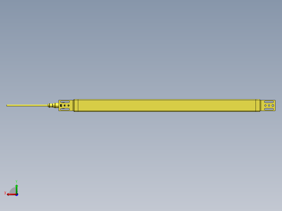 安全光幕FGYM20-20后视图