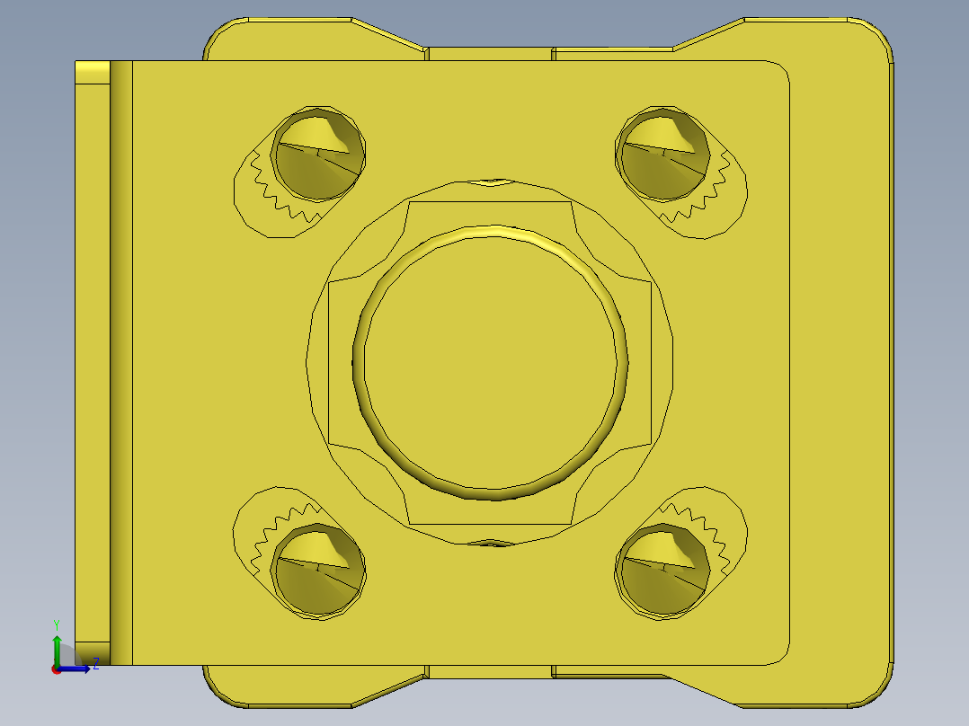 安全光幕FGYM20-20左视图