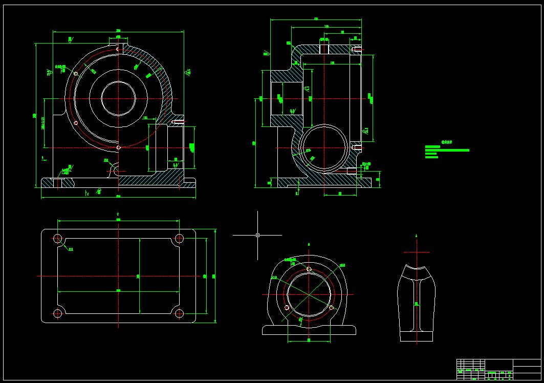 蜗杆减速箱加工工艺及铣端面夹具设计