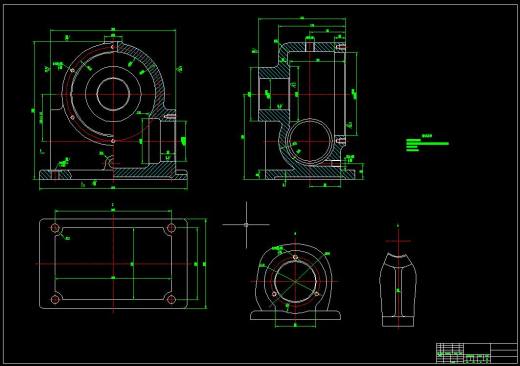 蜗杆减速箱加工工艺及铣端面夹具设计缩略图
