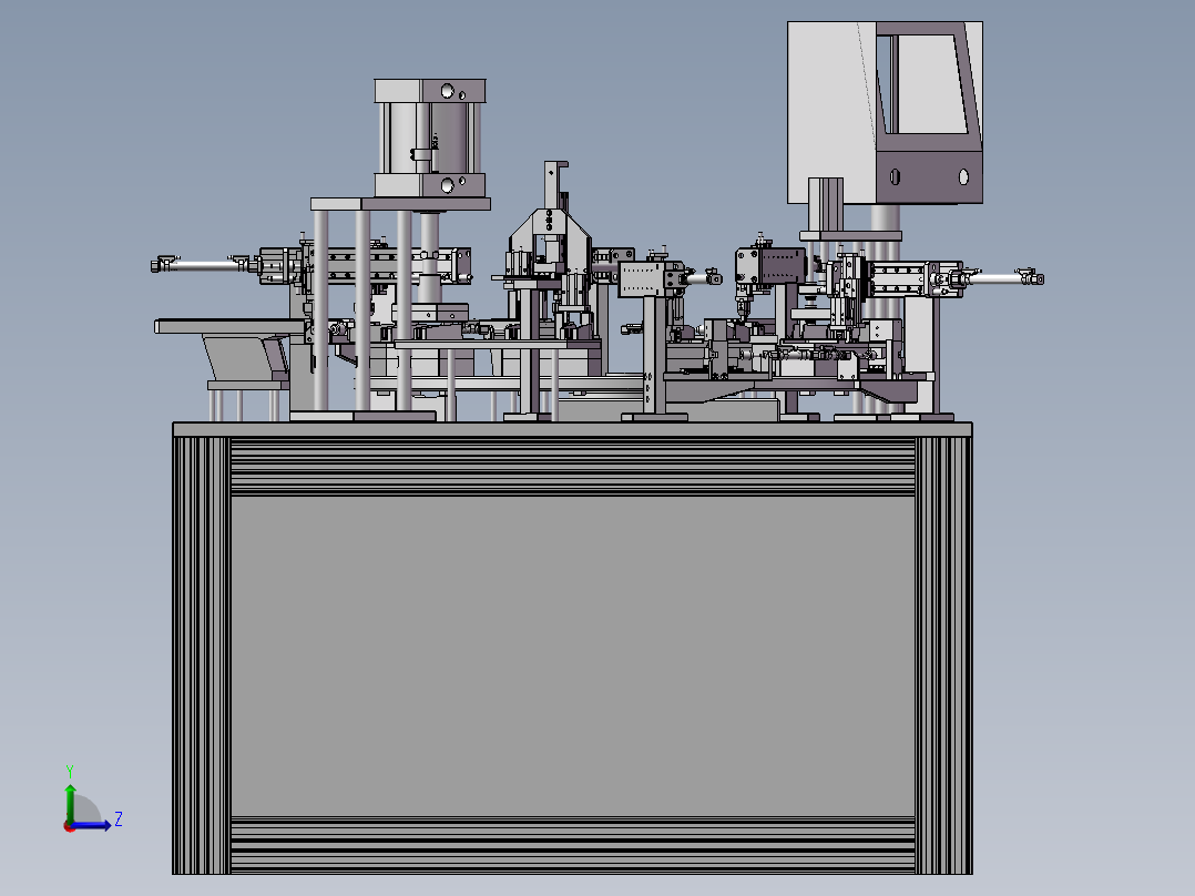 充电器插头组装机左视图
