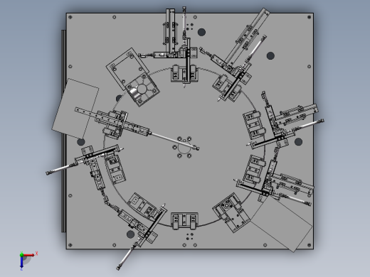充电器插头组装机俯视缩略图