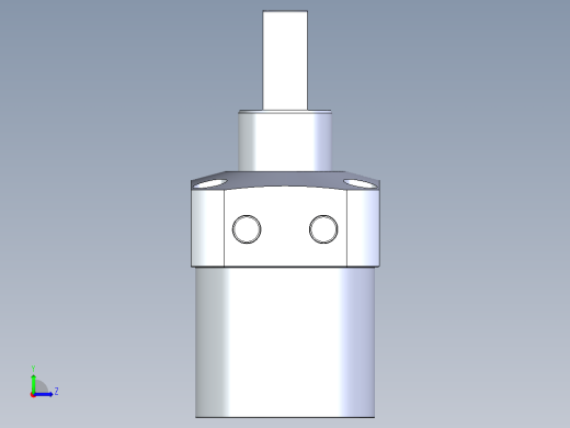 KOSMEKLHA1050-Sx-P_rev1多系列多零件图纸模型左视缩略图