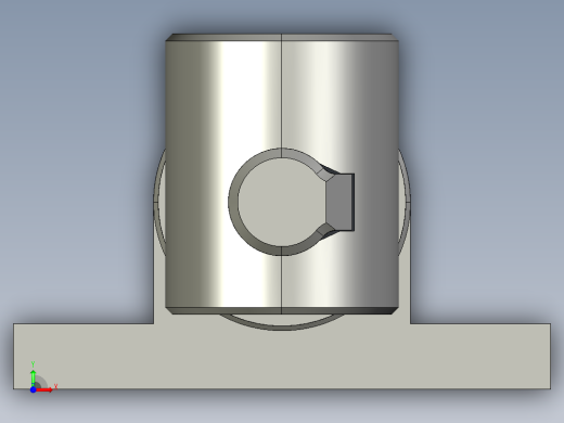可動式張力器MOT-40-3D多系列多零件图纸模型前视缩略图