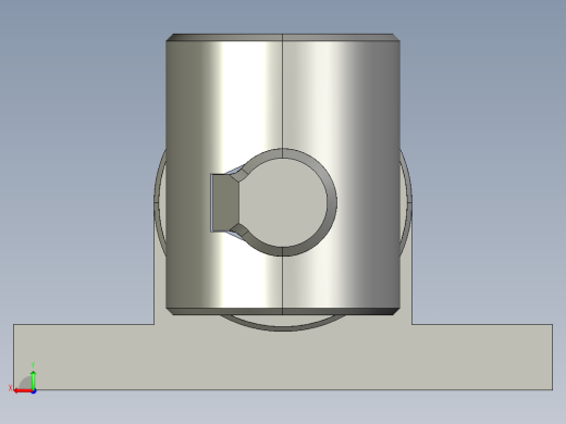 可動式張力器MOT-40-3D多系列多零件图纸模型后视缩略图