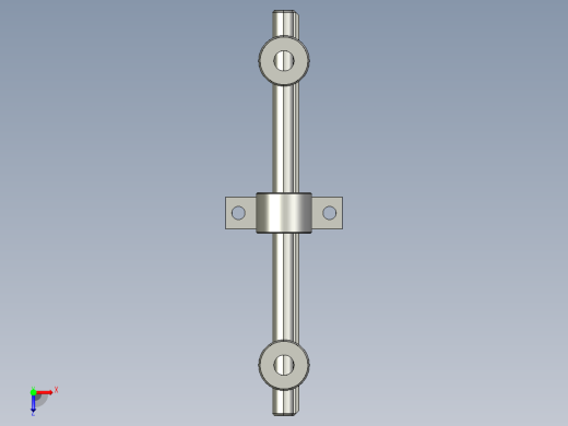 可動式張力器MOT-40-3D多系列多零件图纸模型俯视缩略图