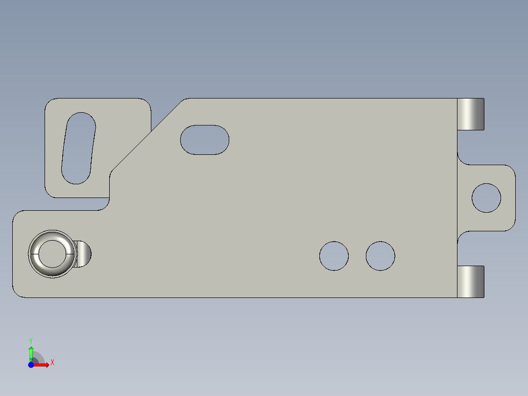 基恩士LV-B102_kc图纸模型前视图