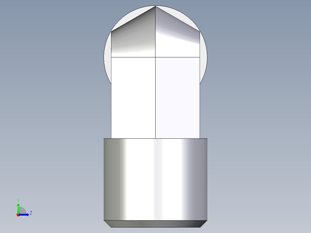 卡套式工业通用硬管接头EO_Union_elbow_W06S71X左视图
