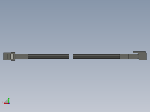 基恩士CA-DP3R_DP5R_kc图纸模型后视缩略图