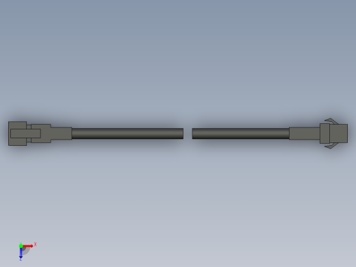 基恩士CA-DP3R_DP5R_kc图纸模型俯视缩略图