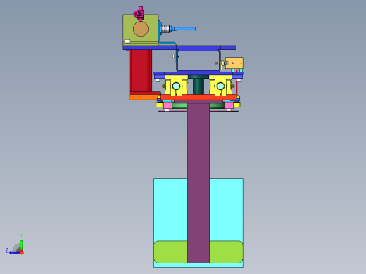 中心定位装置右视缩略图