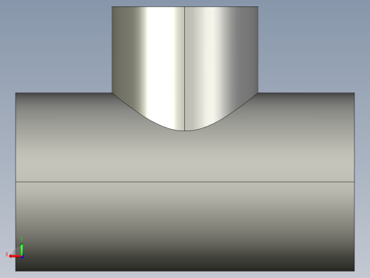 船舶管路系统SeaCor_Molded_ReducingTee_SxSxS_37J101168_1.25in x 1in后视缩略图