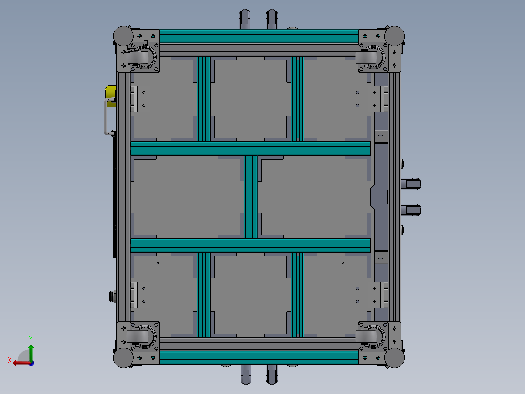 多工位螺丝机sw18可编辑后视图