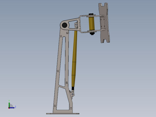 显示器支架左视缩略图
