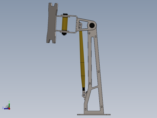 显示器支架右视缩略图