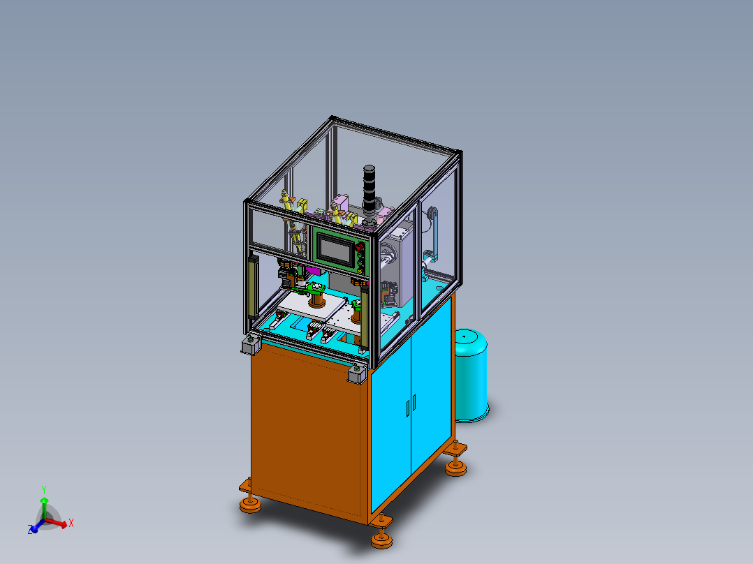 双工位绕线机sw22可编辑