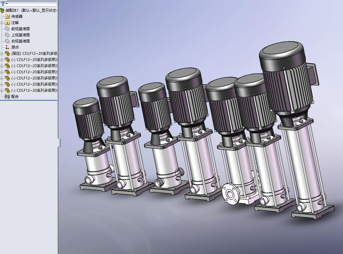 7款CDLF12~20系列多级泵