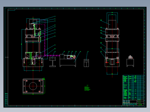 单片机控制四柱液压机设计