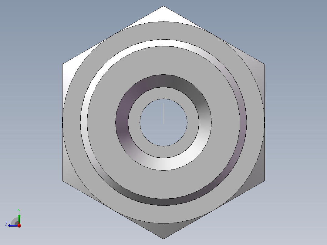 直通内螺纹接头、5DM-14-12右视图