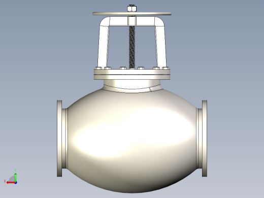 铸铁 铸钢截止阀 截止止回阀-JIS5K-350后视缩略图