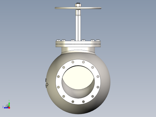 铸铁 铸钢截止阀 截止止回阀-JIS5K-350右视缩略图