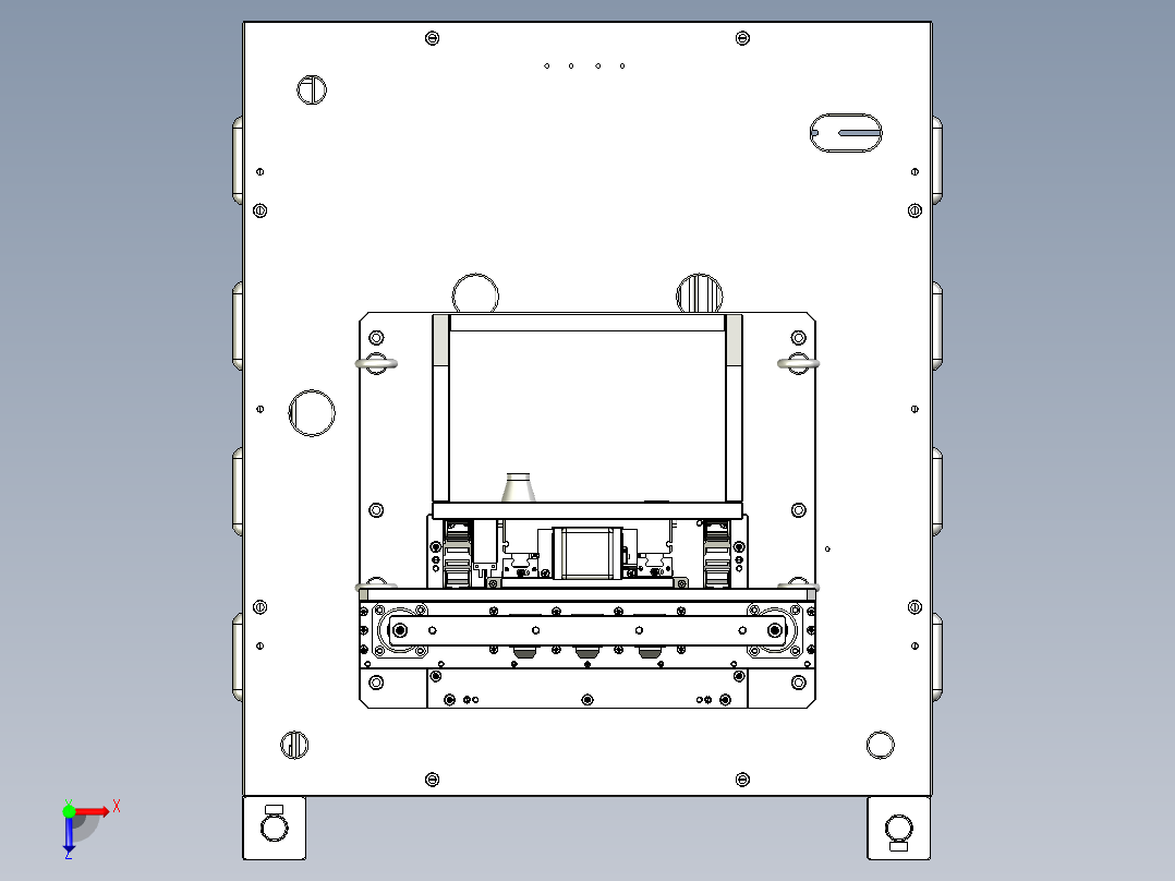 旋钮疲劳测试设备俯视图
