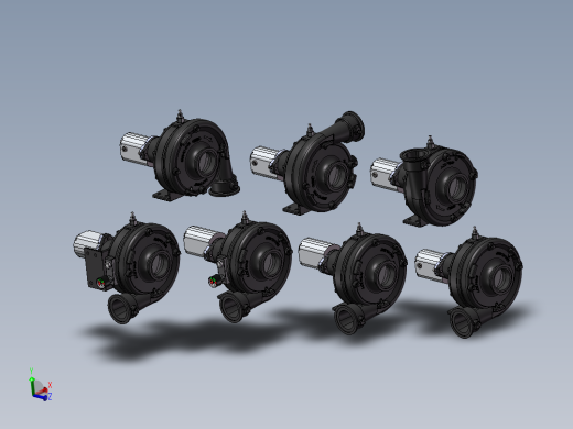 7款FMC-855F-HYD液压, 泵模型