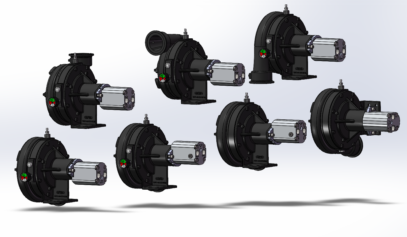 7款FMC-855F-HYD液压, 泵模型