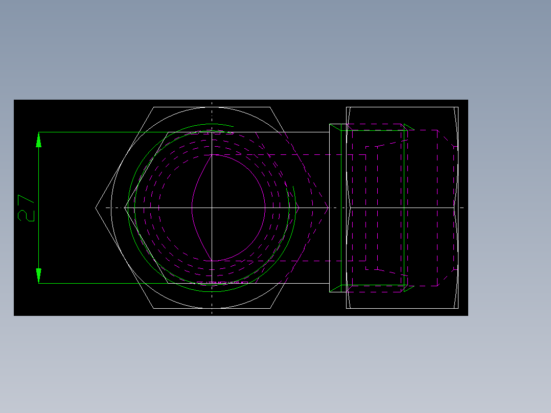 PARKER管接头EO Union elbow W22L71_top
