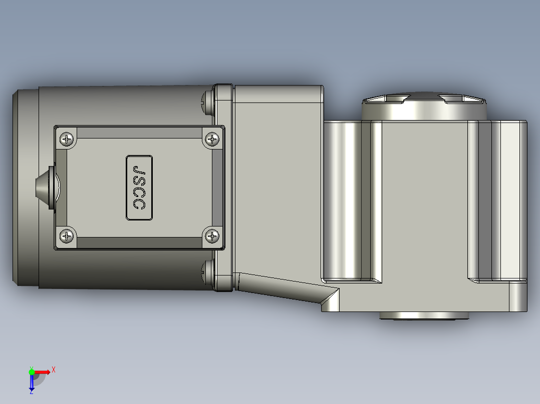00A2精研标准电机80YS25GV22-80GK18RC俯视图