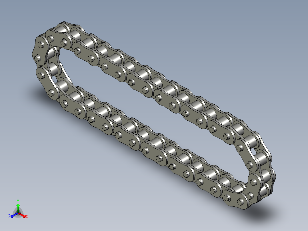 Z001-链条08B主视图