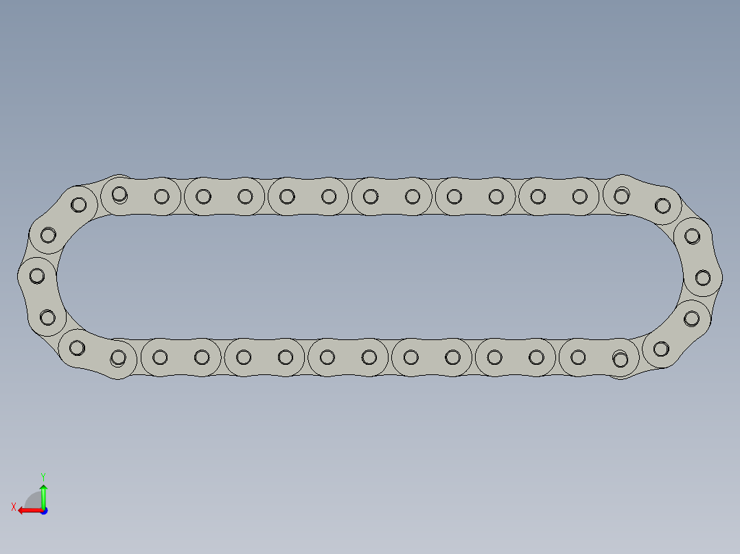 Z001-链条08B后视图