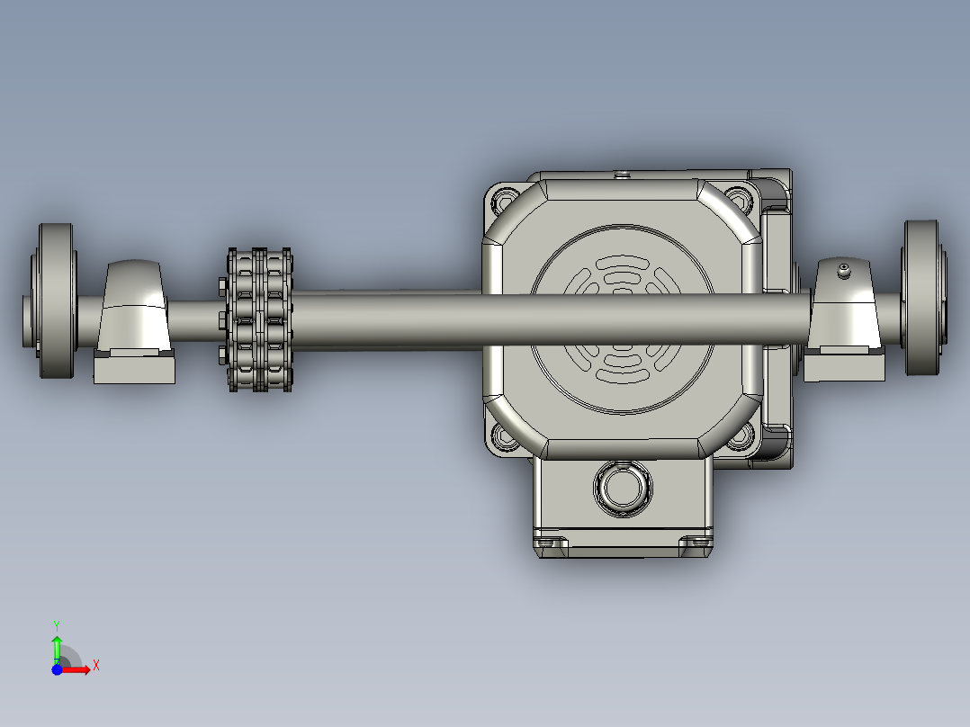 JGS01-C0400移栽顶升驱动前视图