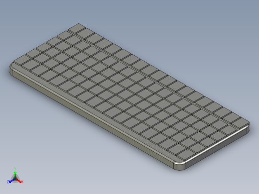 87键盘无线键盘鼠标巧克力键盘-LXYC-BOSS正等轴测缩略图