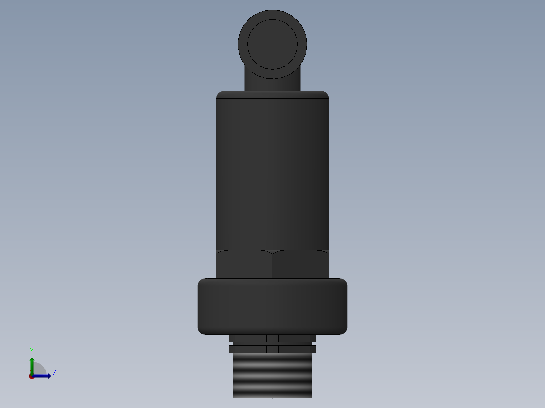 CROSS_DN32_PN10_U-PVC左视图