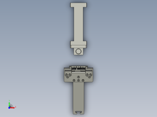 正位度导向槽前视缩略图